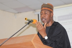 H.E. Prof Babagana Umara Zulum delivering his lecture to EIMC13 participants