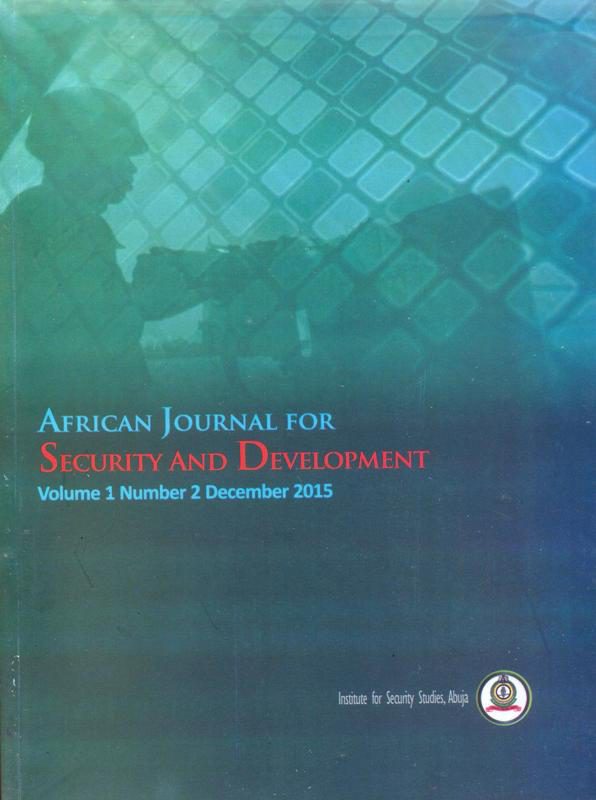 African Journal for Security and Development, Volume 1 Number 2